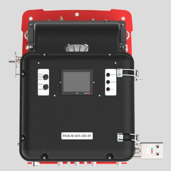 RGB-M-805-SF مشعل مادولار الکترونیکی گازسوز شعله کوتاه با ظرفیت 8000 کیلووات مدل - تصویر 6