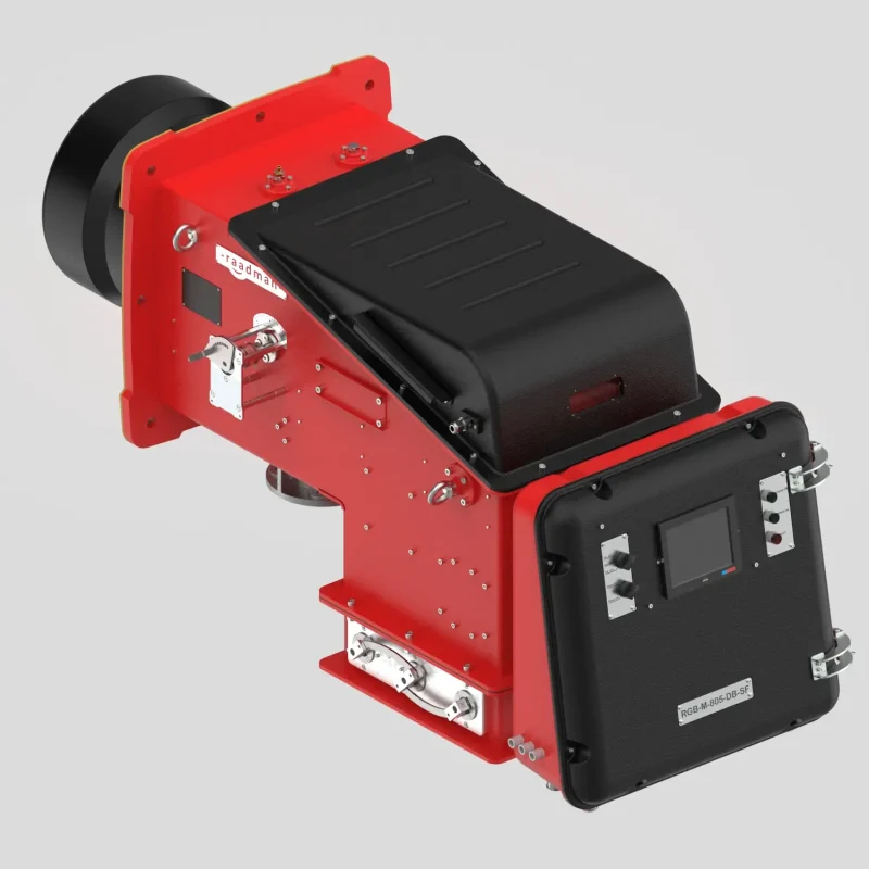RGB-M-805-SF مشعل مادولار الکترونیکی گازسوز شعله کوتاه با ظرفیت 8000 کیلووات مدل | رادمن