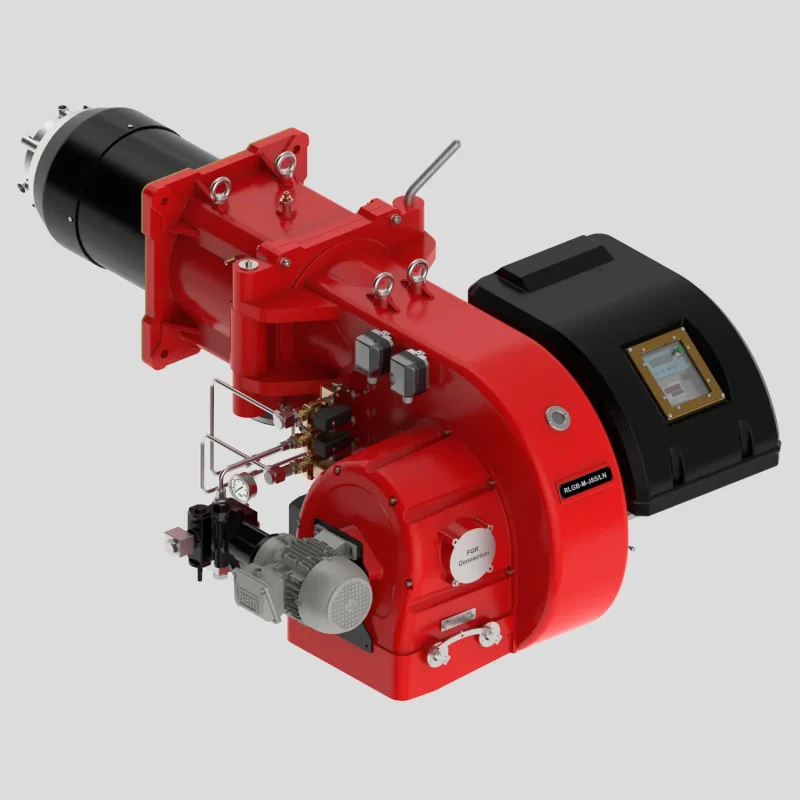 مشعل دوگانه‌سوز لوناکس ظرفیت 3500kW مدل RLGB-M-385/LN | رادمن