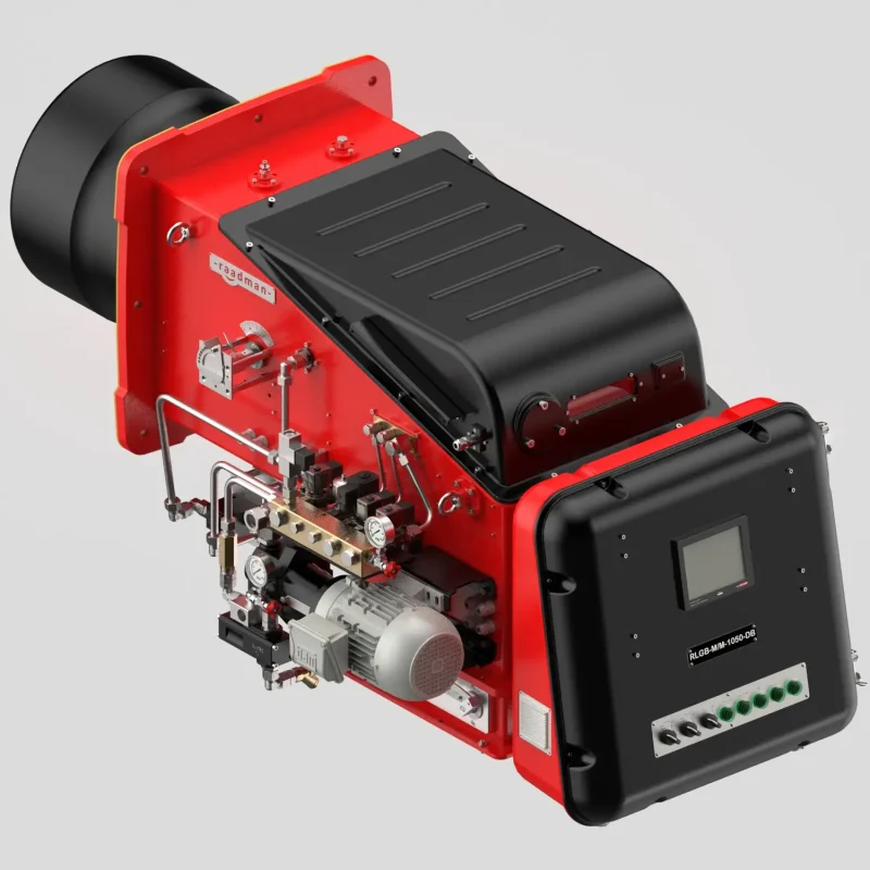 مشعل دوال‌بلاک دوگانه‌سوز ظرفیت 10500kW مدل RLGB-M/M-1050-DB | رادمن