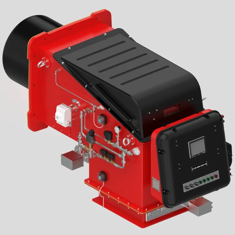 مشعل مادولار دوگانه‌سوز ظرفیت 25000kW مدل RLGB-M/M-2550-DB | رادمن