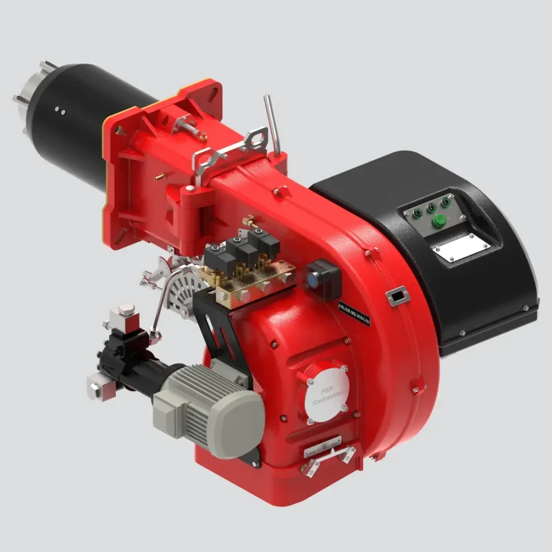 مشعل دوگانه‌سوز لوناکس ظرفیت 2200kW مدل RLGB-MC-205/LN | رادمن