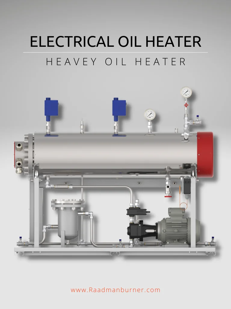 electrical heavy oil heater