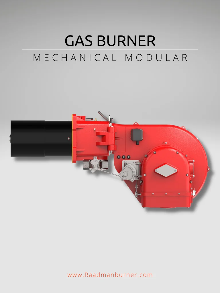 gas mechanical modular monoblock burner