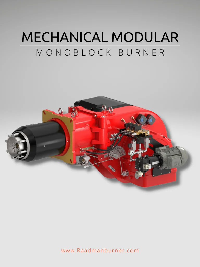 mechanical modular mono block burner