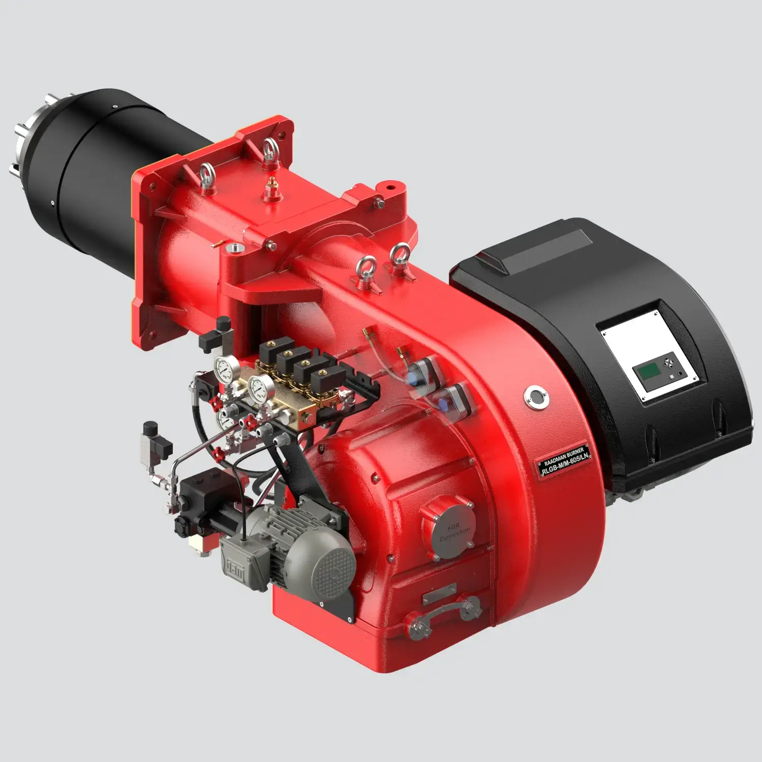 RLGB-M-M-605-LN-ISO1 dual fuel electrical modular monoblock burner