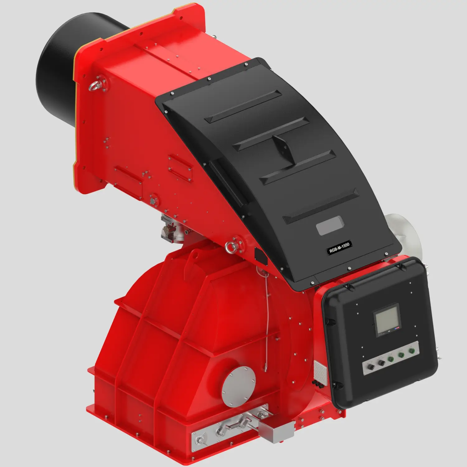 RGB-M-1550 Electrical Modulating Gas Burner (15.50 MW) | Raadman