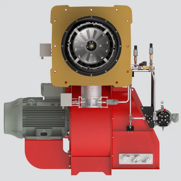 RLGB-M-M-1550-FRONT dual fuel electrical modular mono block burner