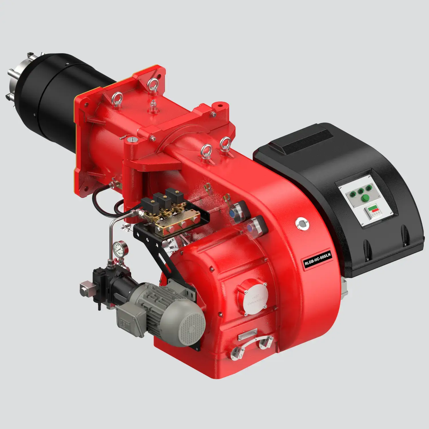 RLGB-MC-505-LN-ISO1 monoblock mechanical modular dual fuel burner