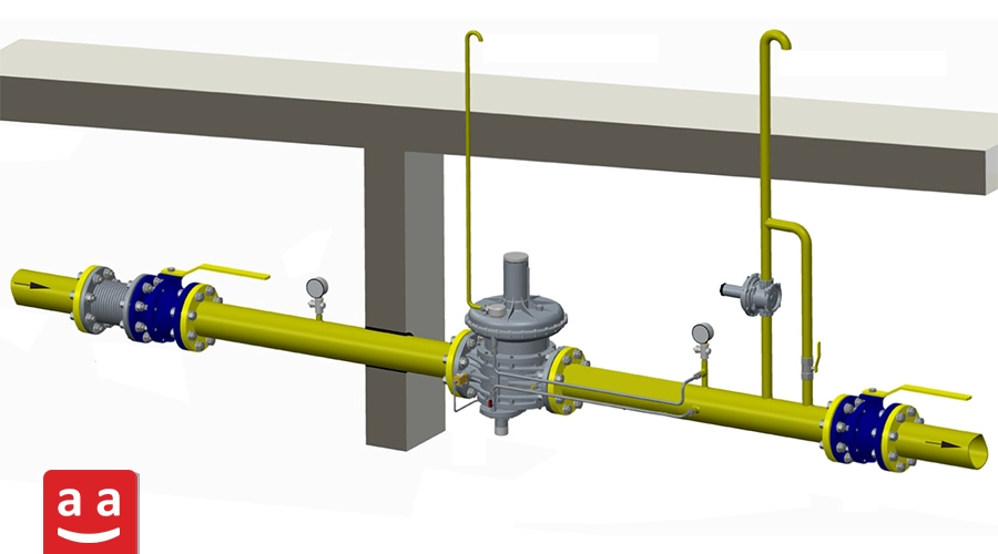 Газовый регулятор с импульсной линией | raadman