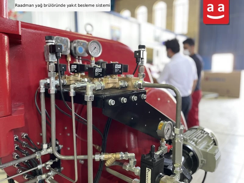 Yağ Brülörü Nedir ve Nasıl Çalışır 3 fuel supply system in oil burner TR Yağ Brülörü Nedir ve Nasıl Çalışır