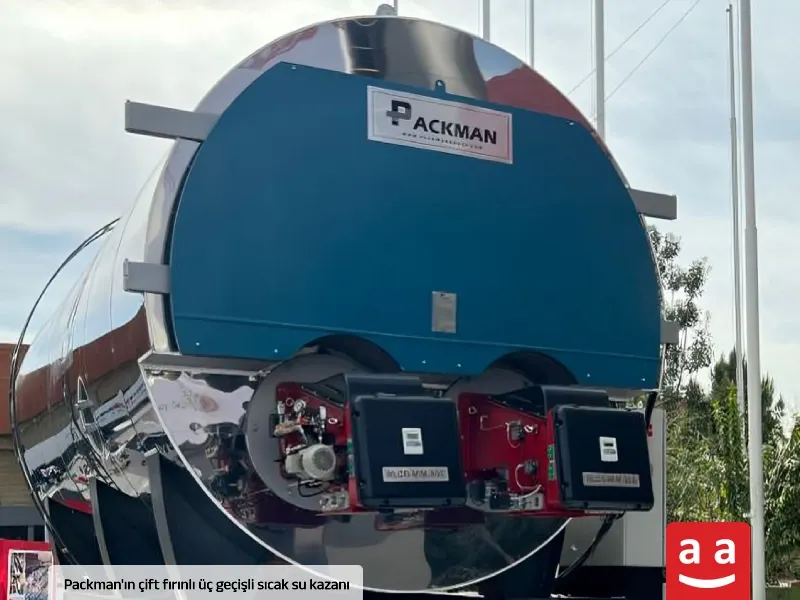 Ateş Borulu Kazan Türlerine ve Bileşenlerine Genel Bakış 9 çift fırınlı üç geçişli sıcak su kazanı | Raadman