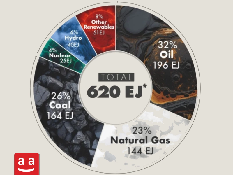 Dünyadaki enerji Payı | raadman 