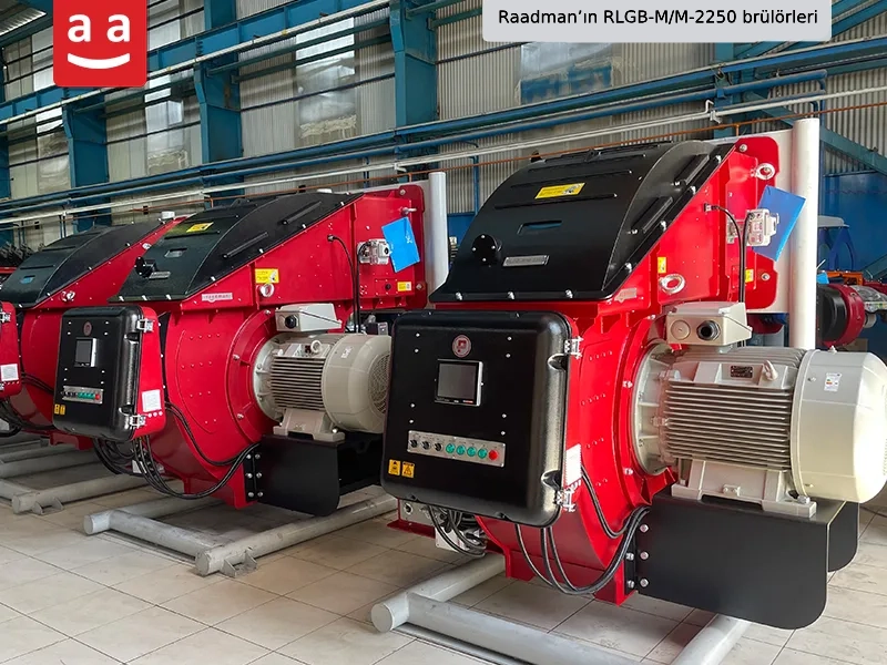 Endüstriyel Brülör Otomasyonu ile Güvenlik ve Verimliliği Artırma 3 RLGB-M/M-2250 brülörleri | raadman